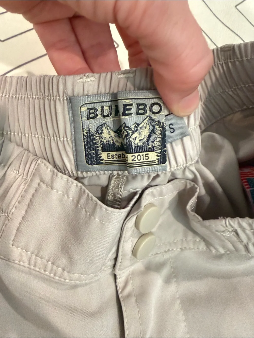 Burlebo Khaki Casual Performance Shorts